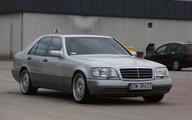 Mercedes-Benz Klasa S cena 39900 przebieg: 289000, rok produkcji 1991 z Wrocław małe 596